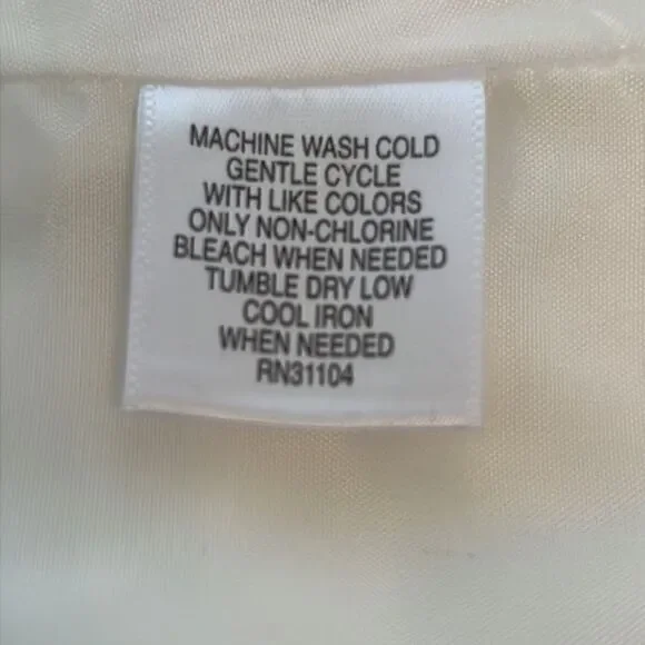 Madison Cream Puffy Vest - Size L - Picture 4 of 5